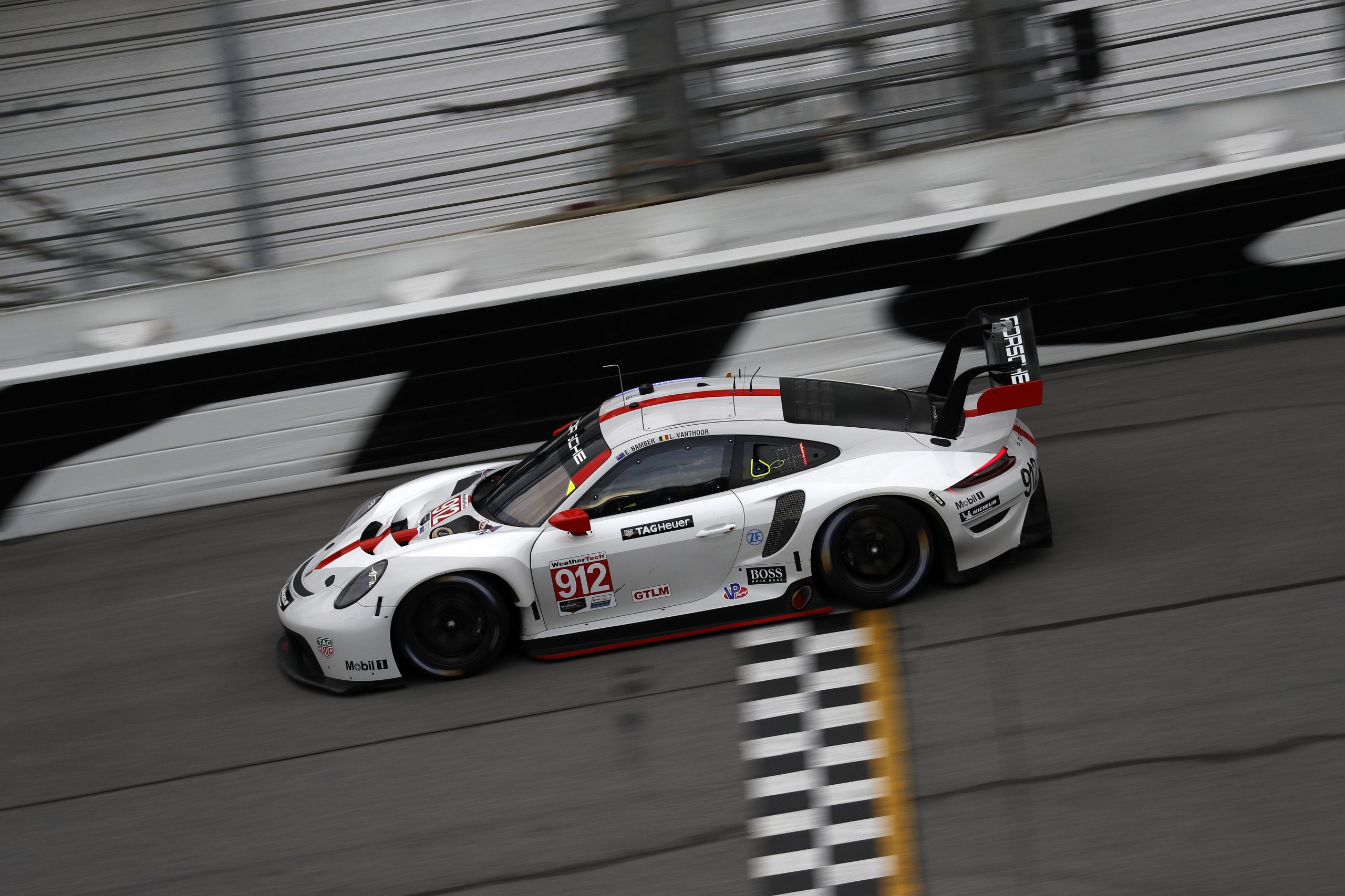 Return to the Podium. Porsche Pair Back to Racing, Back on Daytona