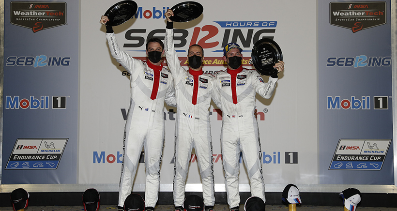 Porsche Closes GT Le Mans Reign with 1-2 Finish at Mobil 1 Twelve Hours of Sebring